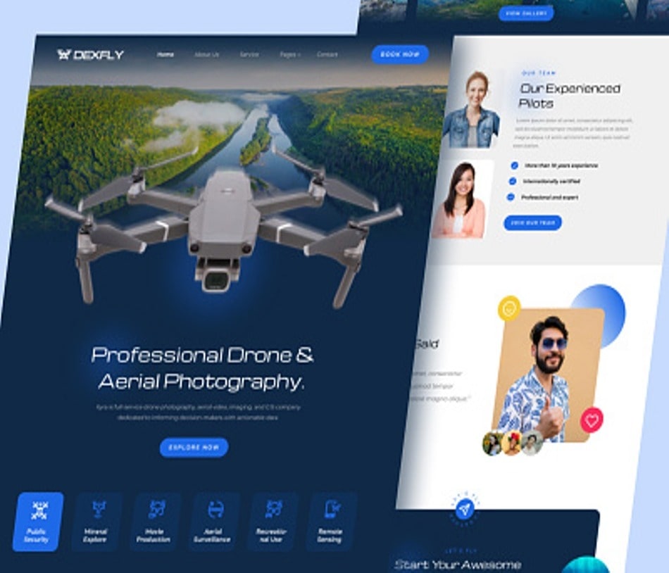 Best Drone Photography Website provider